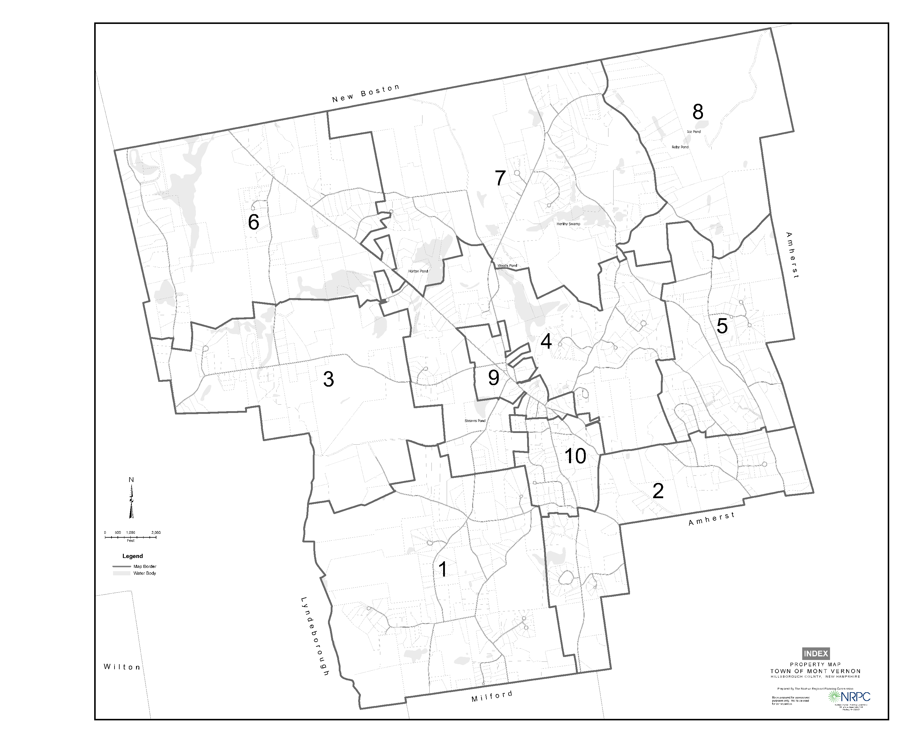 Mont Vernon Tax Map Cover